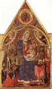 Antonio Fiorentino Madonna and Child with Saints USA oil painting artist
